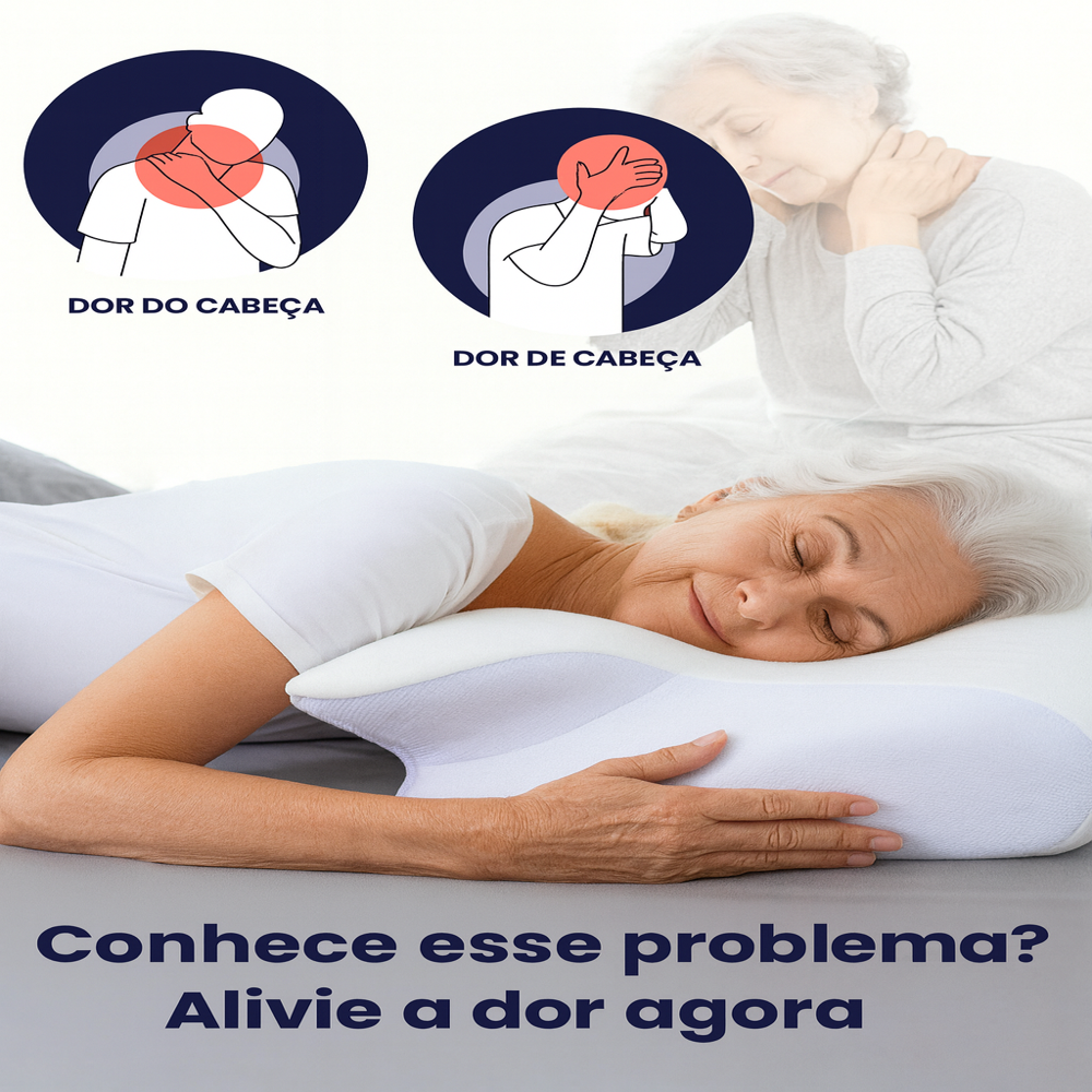 Almofada de Alinhamento Cervical