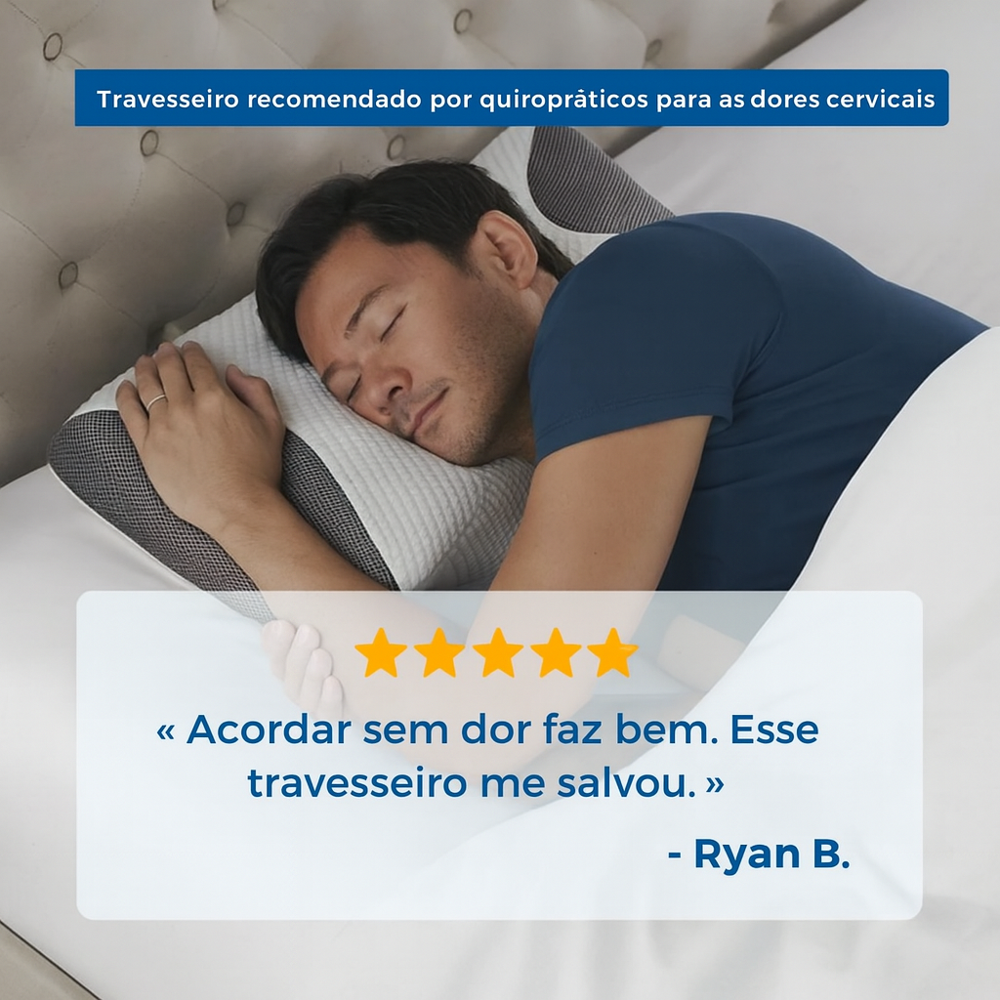 Almofada de Alinhamento Cervical